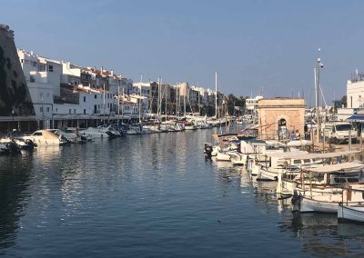 Hafen von Menorca